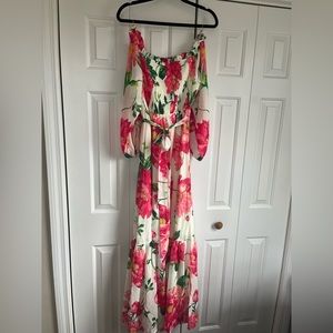 Off the shoulder dress